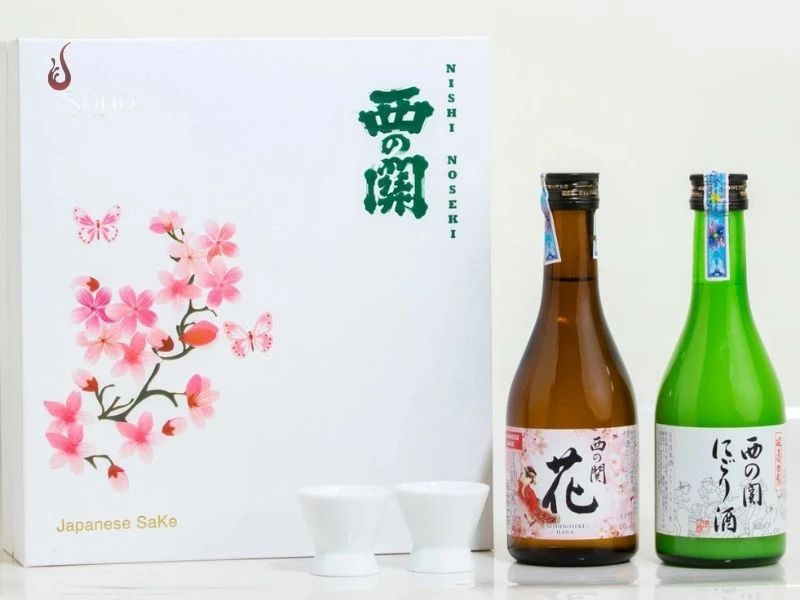 quà tết rượu sake nhập khẩu chính hãng cầu giấy