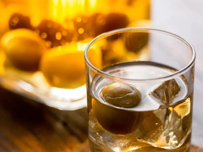 rượu mơ choya golden ume fruit 50ml