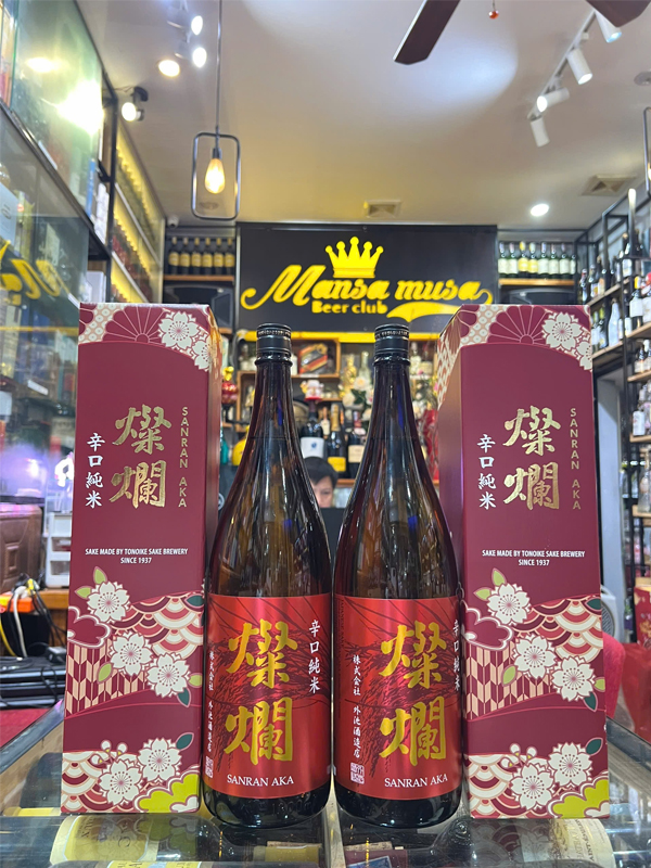 sanran aka karakuchi junmai sanran aka karakuchi junmai