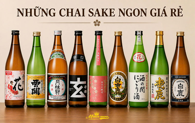 rượu sake dưới 500k: review 10 chai cực ngon, giá rẻ nhấtrượu sake dưới 500k: review 10 chai cực ngon, giá rẻ nhất