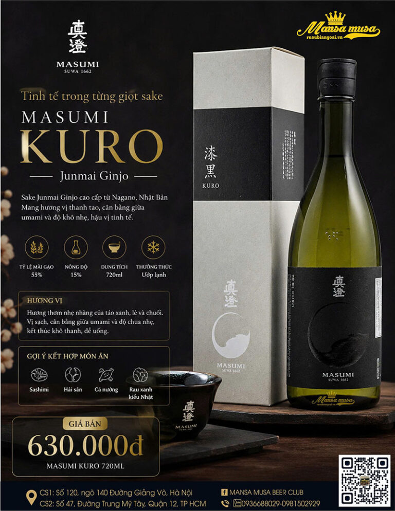 top sake yêu thích nhất 2026: điểm danh những chai rượu ngon