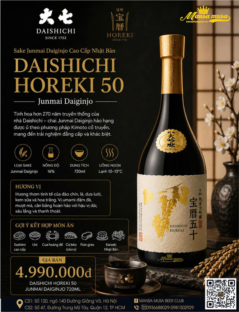 top sake yêu thích nhất 2026: điểm danh những chai rượu ngon